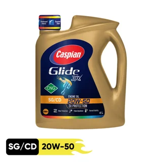 روغن موتور خودرو دوگانه سوز کاسپین مدل SG/CD 20W50 CNG حجم 4 لیتر 102021852
