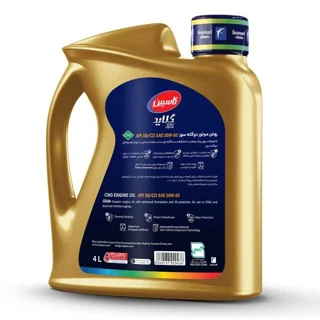 روغن موتور خودرو دوگانه سوز کاسپین مدل SG/CD 20W50 CNG حجم 4 لیتر 102021854