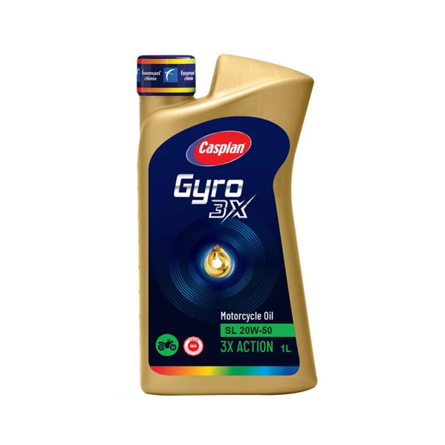 روغن موتورسیکلت کاسپین مدل SL-20W-50 حجم 1 لیتر 102021842