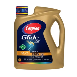 روغن موتور خودرو دوگانه سوز کاسپین مدل SG/CD 20W50 CNG حجم 4 لیتر 102021853